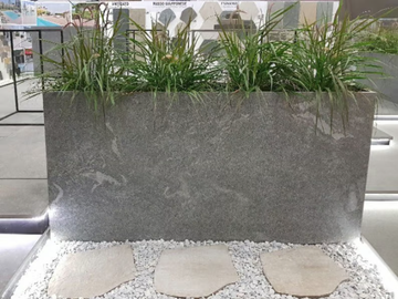 FLOWERPOT - High rectangular Sintered stone planter by PIETRA SINTERIZZATA - view 3